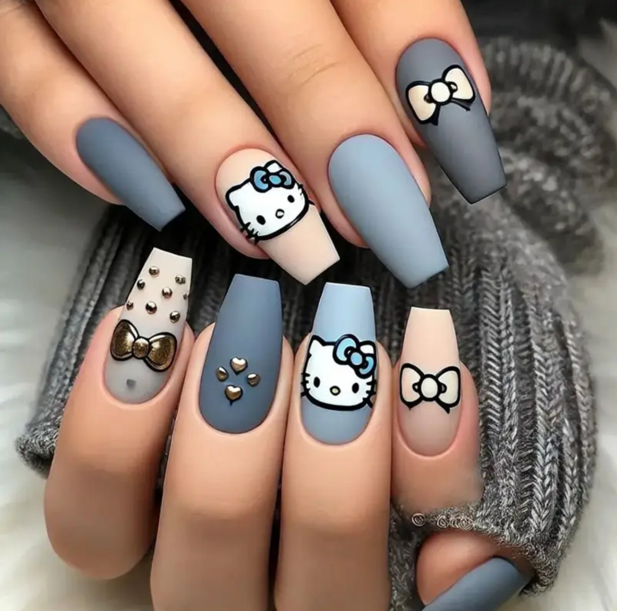 48pcs - Strawberry Medium Rectangular Nail Sticker Cute Style White French Nail Set with Glue and Scraper Daily Use, Dating, Party