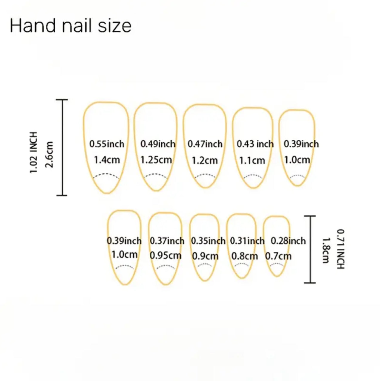 24/48pcs Sweet & Cool 3D Wavy Silvery Texture Press-On Nails - Almond Shape