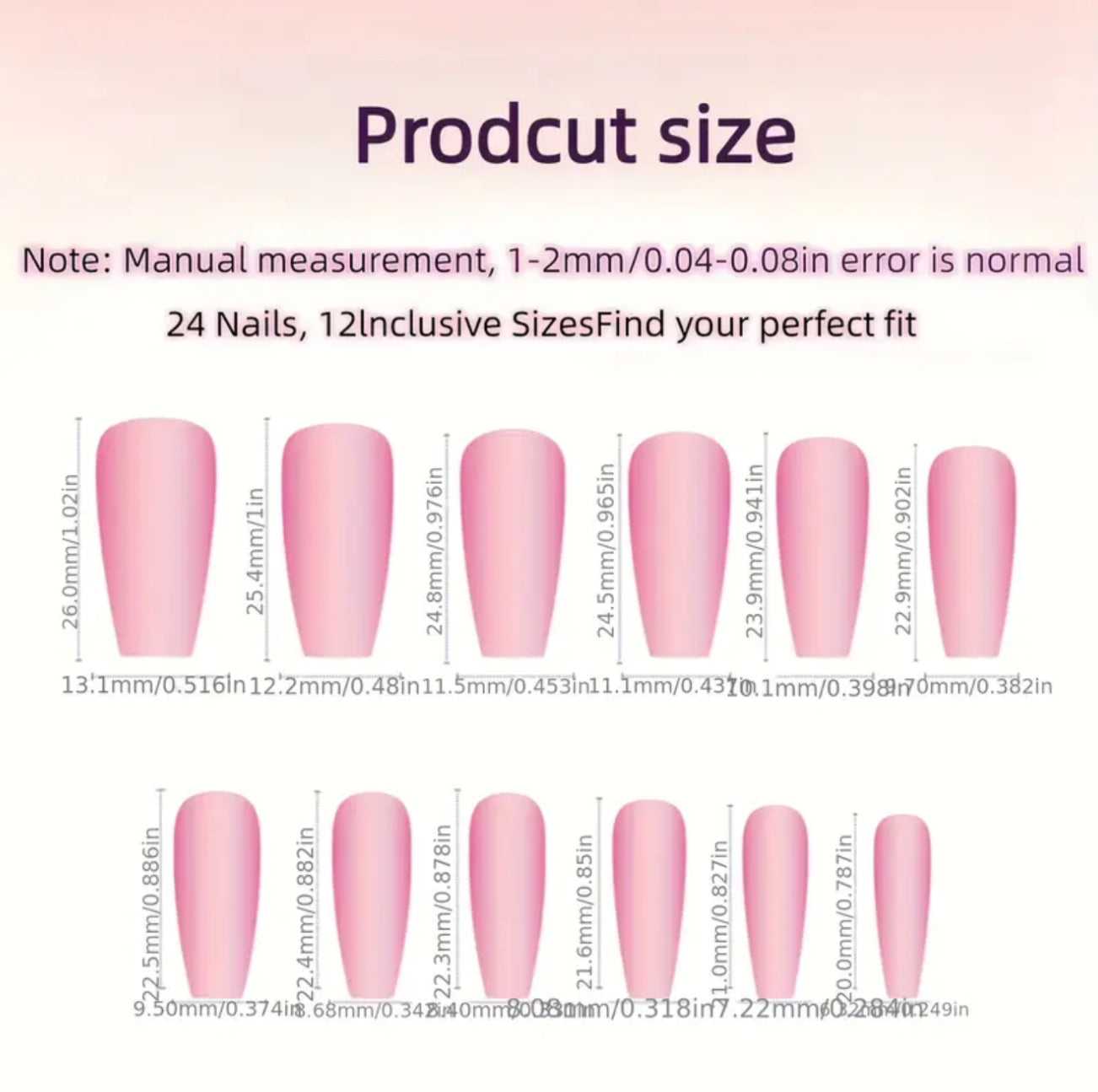 24pcs. Glitter Golden Heart Nail Art | Summer Simple Removable, Reusable & Easy DIY for Women - Work, Travel, Party, Masquerade, Nail Salon & Home