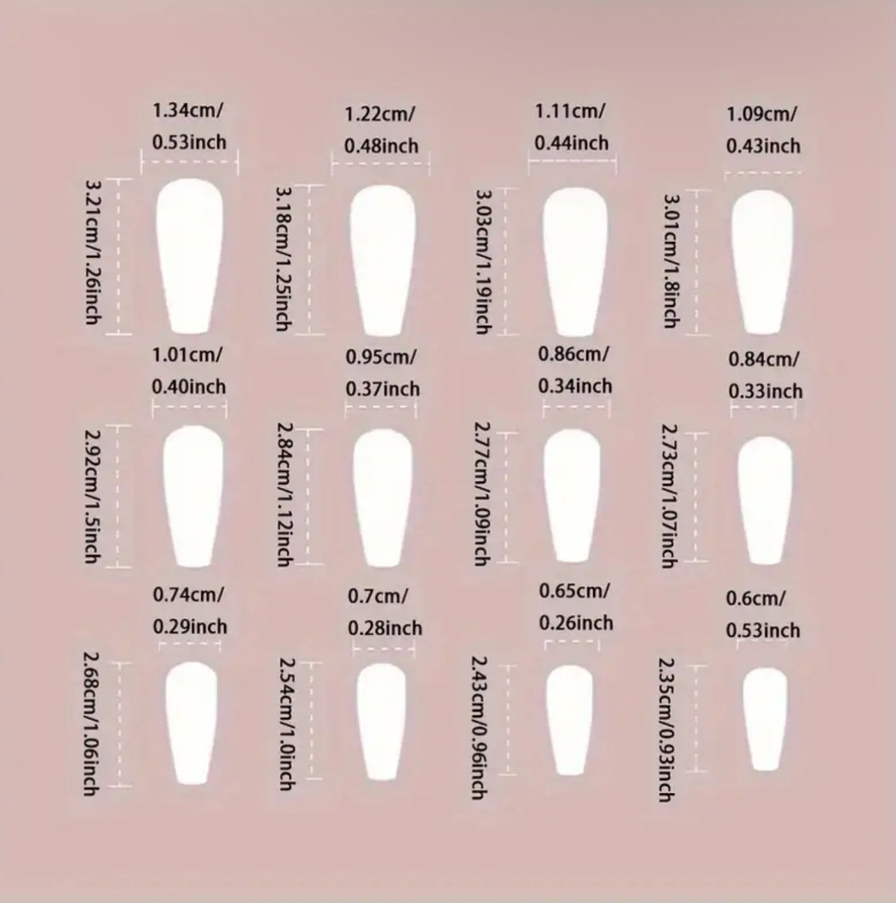 96pcs (4pcs) Press-On Nail Set, 3D Butterfly Valentine'S Day Heart & Rose Design, MidLength Ballet Shape, Mixed Color, Glossy Finish, asy Application &Removal, Nail File - Luxury & Elegant Style forParties, Gatherings, Daily Wear